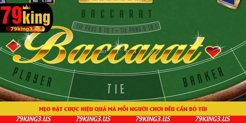 Mẹo đặt cược hiệu quả mà mỗi người chơi đều cần bỏ túi