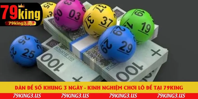 dàn đề số khung 3 ngày
