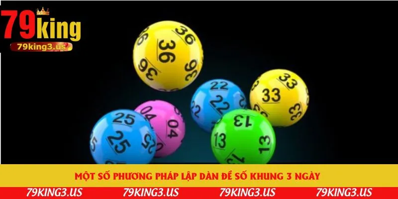 Một số phương pháp lập dàn đề số khung 3 ngày 